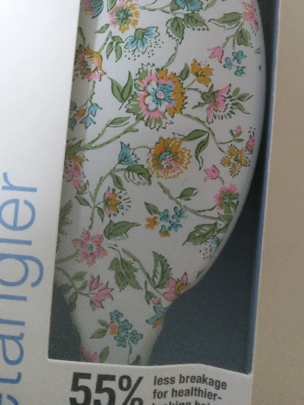 NIB Wet Brush Pro Detangler Hair Brush - Limited Edition Garden Party - Green